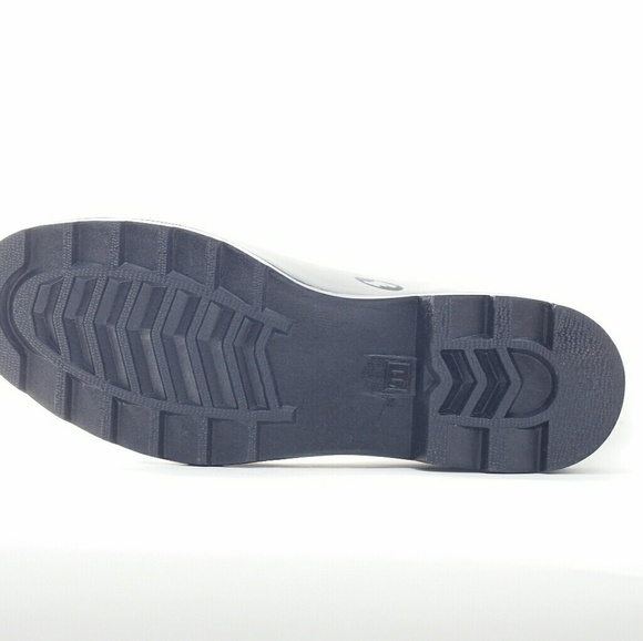 Women's Rainboots, Rubber Tall Matte Rain Boots, RB-1522 White - Picture 3 of 3